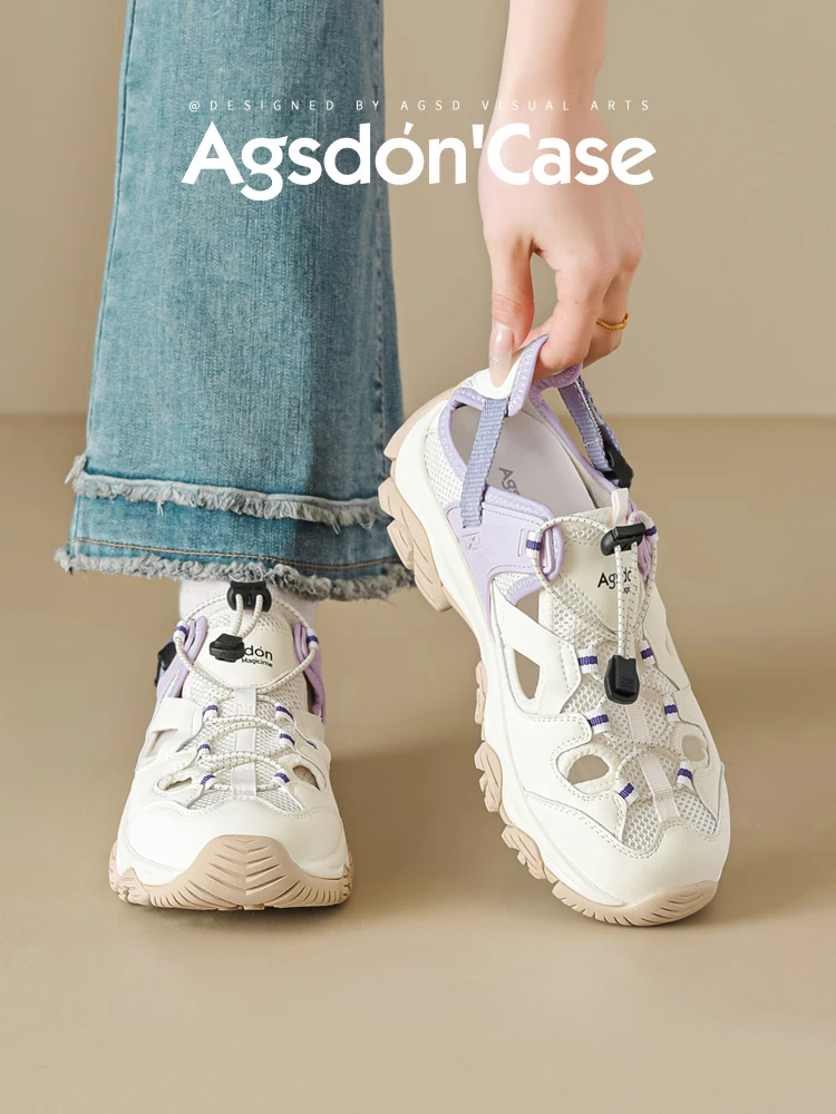通気性のあるスポーツサンダル：Agsdon奥古狮登の日常使いと実用性