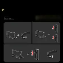 SANDER カメララビットケージ【Sony A6700用・一眼レフカメラ拡張アクセサリー】