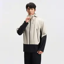 Xtep フード付きスポーツジャケット【秋用・トレーニングデザイン・防寒タイプ】