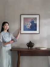 手作り銅彫刻装飾画 恋の歌【リビング・玄関用・背景壁画】