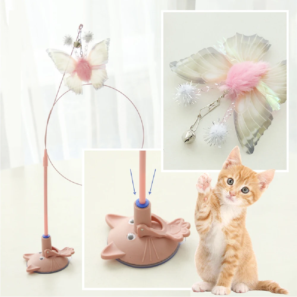 猫飼いが買ってよかったもの・悪かったもの正直に言う | 猫用吸盤おもちゃ【羽毛付き・取替え可能・遊び用】の遊び効果と実測データ