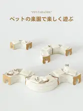 可折りたたみアートソファベンチ【子供用・リビング向け・クリエイティブデザイン】