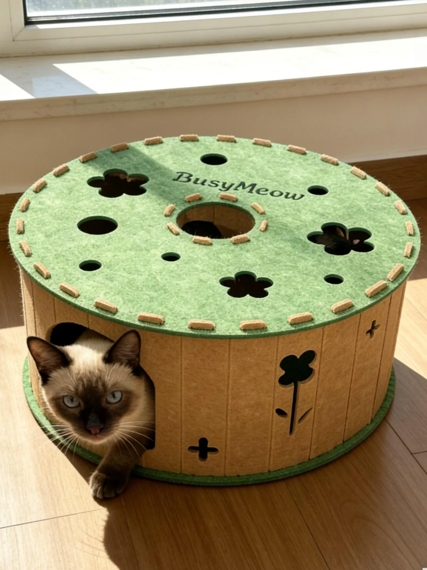 通気性の良いウール猫ハウス：一人暮らし向け夏用迷路型トンネルの実用性と設計原理