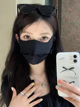 UPF50+対応の日焼け防止マスク【夏用・全顔カバー・極上の柔らかさ・透け感あり】