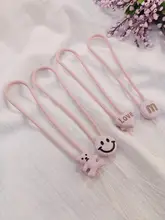 液体シリコン製のスマートフォンストラップ【ショートタイプ・かわいいクマデザイン・柔らかく快適】