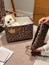 かわいい猫デザインの衣類収納ボックス【折りたたみ式・大容量】