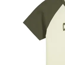 アメリカンレター印刷の半袖Tシャツ【レディース・サマー・ラグランスリーブ・スウィート＆スパイシー】