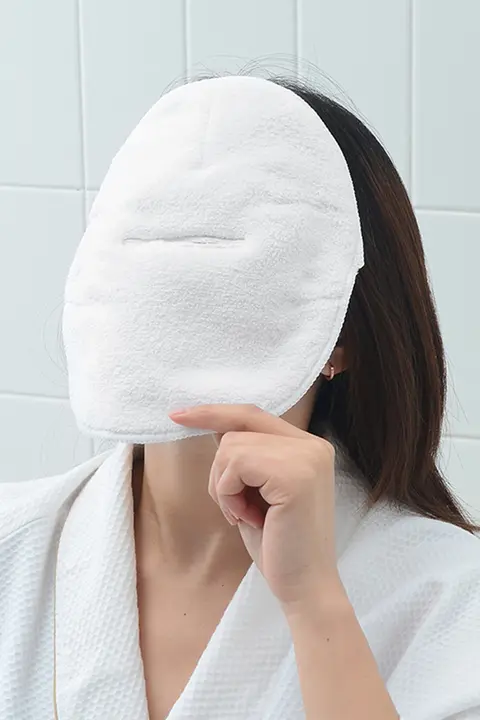 洁丽雅 美容用スチームアイマスク【厚手・加熱・冷却兼用・フェイスタオル】
