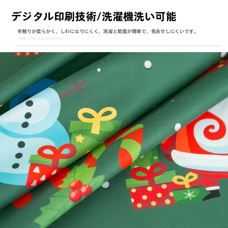 クリスマスパーティー企画に最適な北欧風グリーンテーブルクロスの選定ガイド
