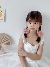 華やかなデザインの子供用バタフライリボンヘアクリップ【女児用・甘美なアクセサリー】