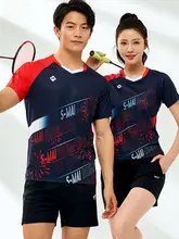 速乾透湿バドミントンウェア【男女兼用・トレーニング・試合用】（セットアップ対応）