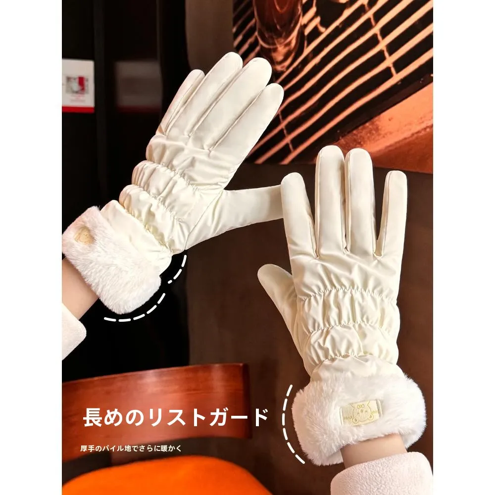 冬用レディース自転車用保温タッチスクリーン手袋の実用性と性能解析
