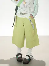 ヴィンテージ風ドット柄ワイドレッグ七分パンツ【Y2Kスタイル・女性用・スイート＆クール】（セットアップ対応）