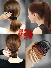 高弾力の耐久性を備えたポニーテール用ヘアゴム【秋に最適・大人用・フレッシュなデザイン】