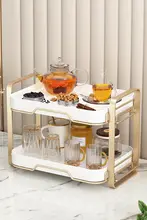 デスク用カップスタンド【二層構造・水切り機能付き】