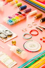 不織布 DIY 手作りセット【子供用・全ての道具と付属品が揃ったキット】