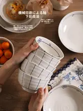 シンプルなデザインの陶製ボウルと皿のセット【食卓用・おしゃれ・飯碗・スープボウル・プレート】（セットアップ対応）