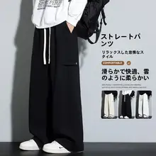 スタイル メンズスウェットパンツ【春秋用・ルーズフィット・ストレートレッグ】