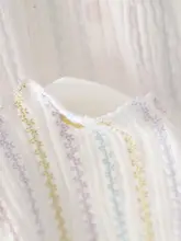 胸パッド付き 授乳トップス【コットン純ガーゼ・ゆったりサイズ・外出可能】