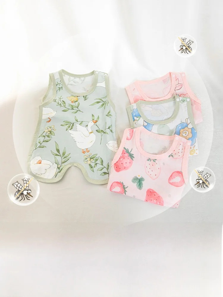 赤ちゃん用夏用天竹織腹巻き：1歳の寝る時服装に最適な冷え防止素材とは