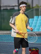 軽量で通気性の良い！UVカット夏用スポーツ半袖Tシャツ【速乾・吸湿・ハーフジップ・バイカラー】