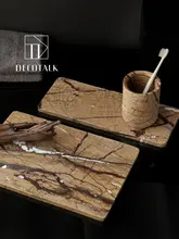 DecoTalk 北欧スタイルの収納トレイ【洗面台用・インテリア装飾・果物用】