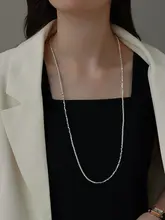 新中式デザインのパールネックレス【軽やかでエレガント・重ね付け対応】
