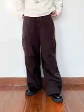 NOSD by BUllSHITLAB 24FW ウォッシュ加工ベルテッドカーゴパンツ