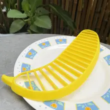 手を傷めずに使えるバナナスライサー【フルーツプレート・サラダ用・家庭用分割器】