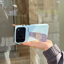 ユニークでスタイリッシュなスマートフォンケース【スタンド付き・iPhone対応・高級感あり】