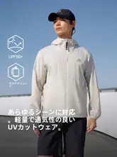 春季用メンズ防風透湿防晒ジャケット【軽量・ルーズフィット・アウトドア用】
