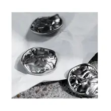 ヴィンテージ風金属ボタン【大きな丸型・コート用・ハンドメイド装飾】