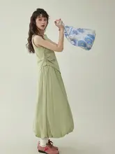 北島AMUU 不規則ヘム 無袖 シワ加工トップス セットアップ【夏用・カジュアル】