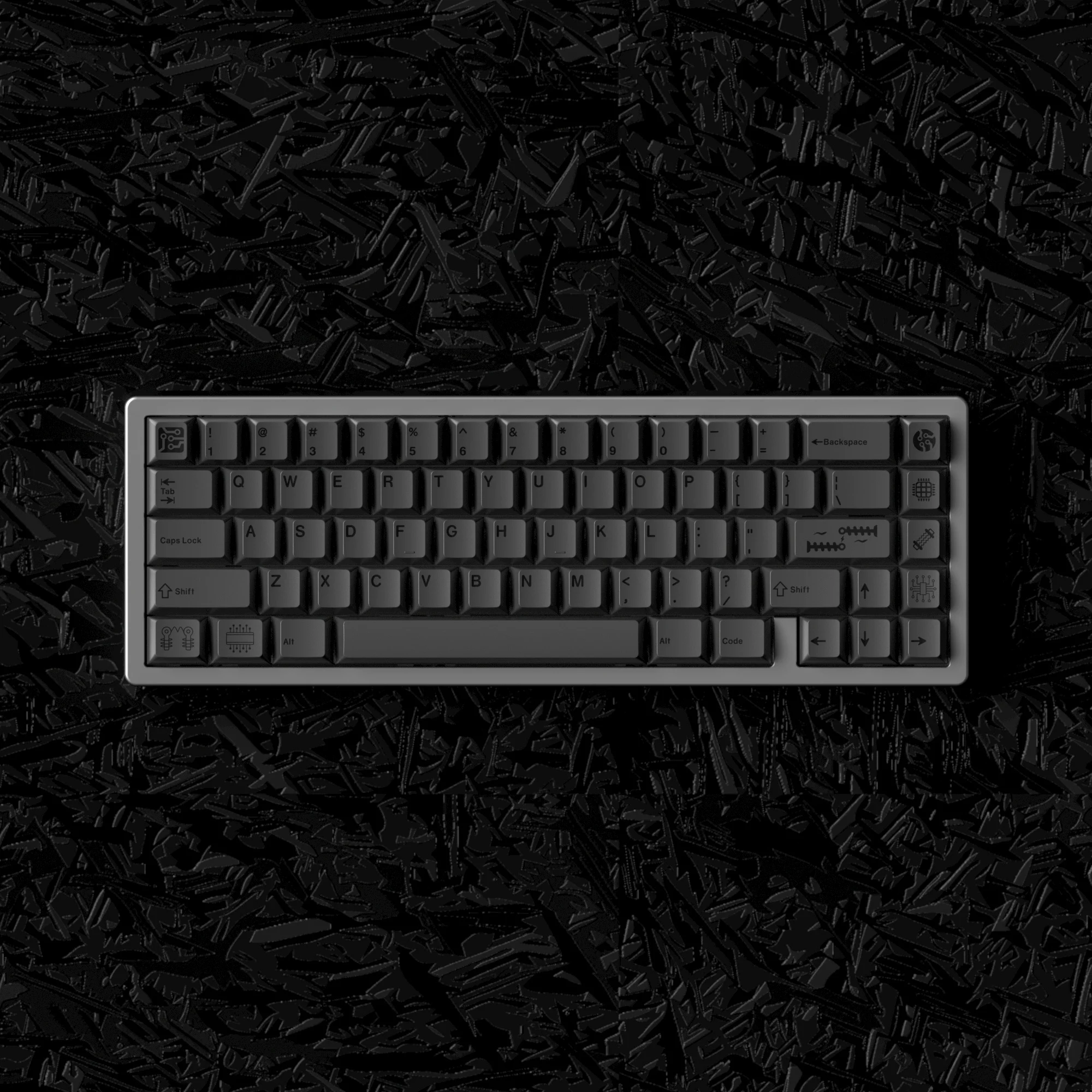 キーキャップ 暗物质键帽 黒色 PBT 熱昇華 高さ68 980 75 87とは？