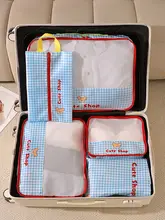 旅行用収納袋【衣類や下着の整理用・持ち運びに便利・軽量】（セットアップ対応）