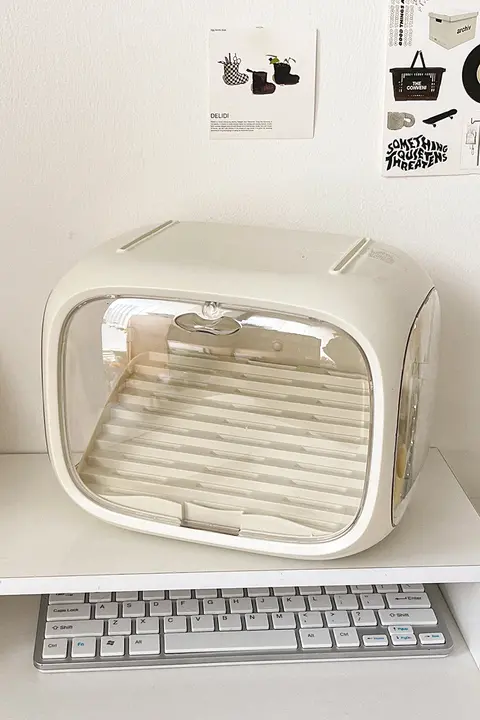 アクリル製 透明階段式フィギュア展示ラック【デスクトップ収納・コレクション用】