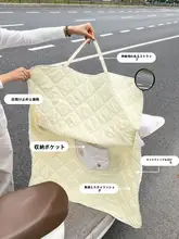 夏用 薄型電動バイク用防風カバー【防水・UVカット・全シーズン対応】