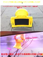 P200 LEDヘッドライト【防水・充電式・ホワイト＆イエロー光】