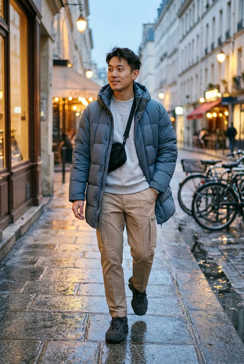 スウェットパンツ コーデで寒さに強い着こなしを徹底解説