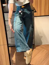 デザイン性の高いワークスタイル デニムパンツ【スリムフィット・ワイドレッグ・ルーズフィット】（セットアップ対応）