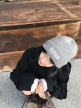 シンプルなニット帽【秋冬用・防寒・耳までカバー】