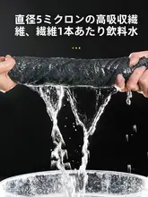 洗車用超吸水マイクロファイバータオル【内装用・厚手・無脱毛】