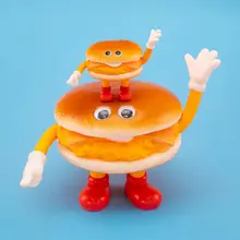 可愛い食べ物フィギュア ハンバーガー・アイスクリーム・ドーナツ【おもちゃ・ガチャガチャ・デザイン】