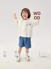 男の子用夏季アウトドアジャケット【薄手・印刷デザイン】