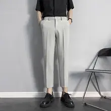 秋季用 ビジネスカジュアルパンツ【ストレート・ウエストゴム・シワになりにくい】