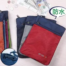 多機能携帯ポーチ【防水・旅行用・パスポート対応・収納ポケット付き】