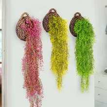 吊ラン花芸 装飾 植物 偽花 壁掛け 壁飾り