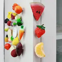 かわいいフルーツ・野菜デザインミニ冷蔵庫マグネットセット【クリエイティブ・小型・ホワイトボード用】