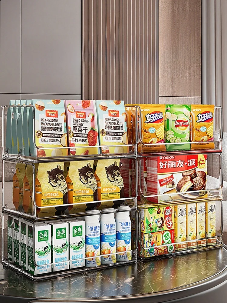 透明アクリル製デスク収納ボックス：傾斜デザインでコードや小物を効率的に管理