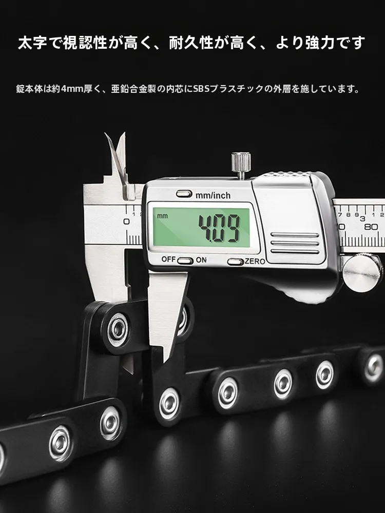 TOSUOD 折りたたみ式ハンドルロック：gear バイク・gsx-r125 ハンドル・klx110rl での安全対策に最適な防犯製品